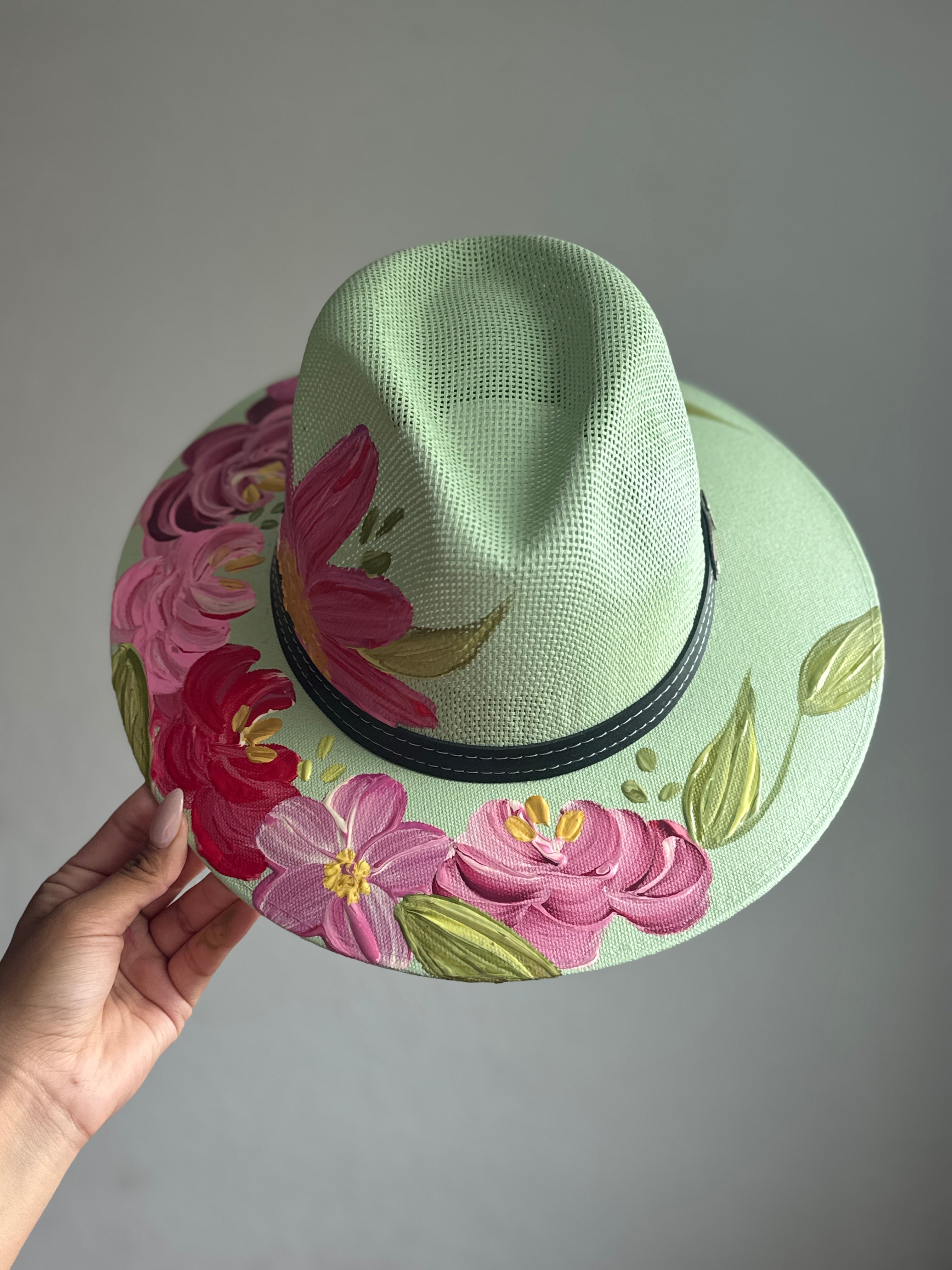 Mint  Explorer Straw Hat Large