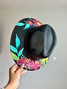 Black Explorer Straw Hat