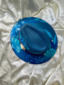 Ocean Straw Fedora Hat MÉDIUM