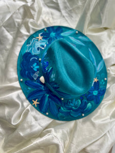 Ocean Fedora Hat Large