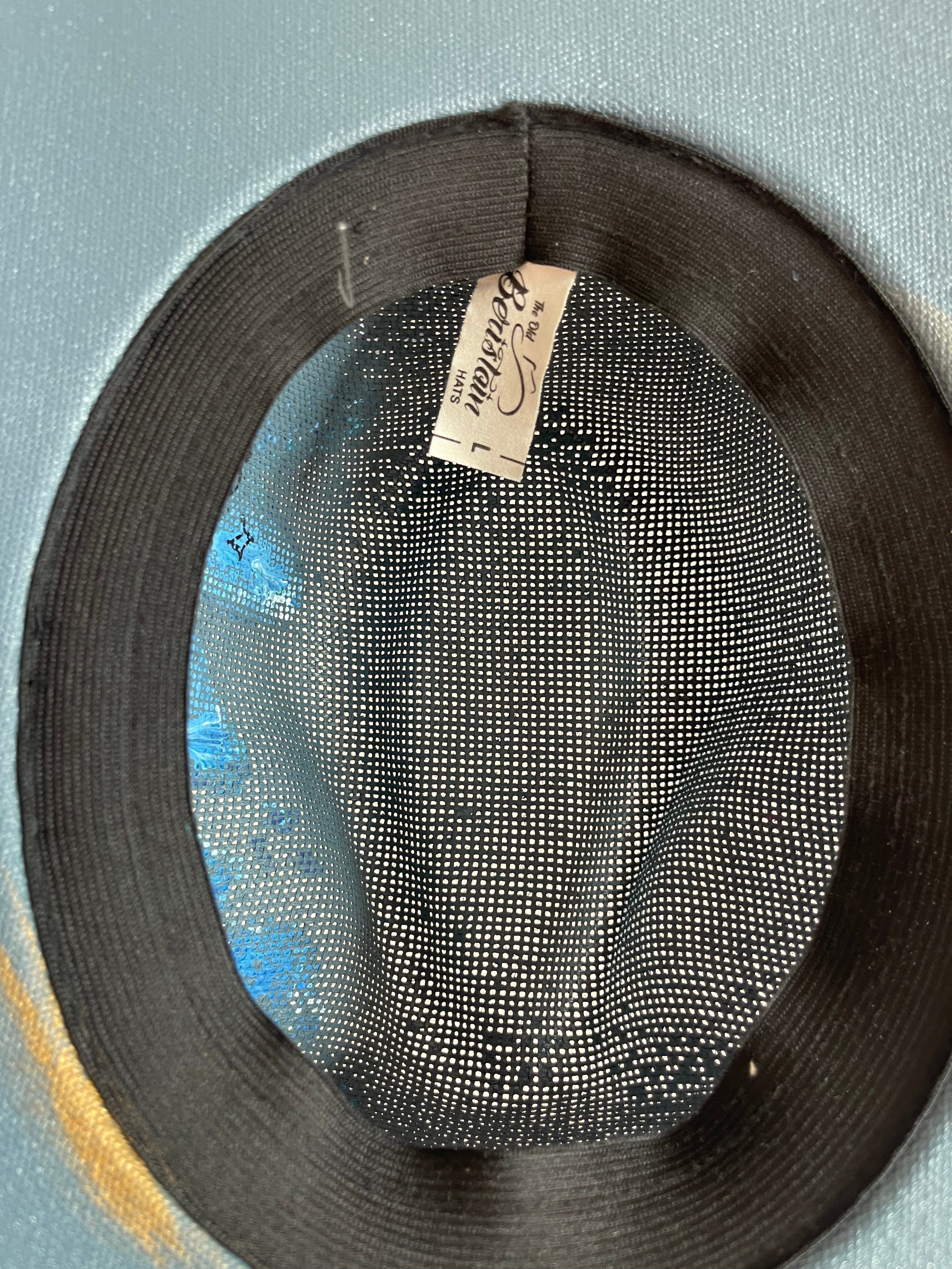 Ocean Straw Fedora Hat large
