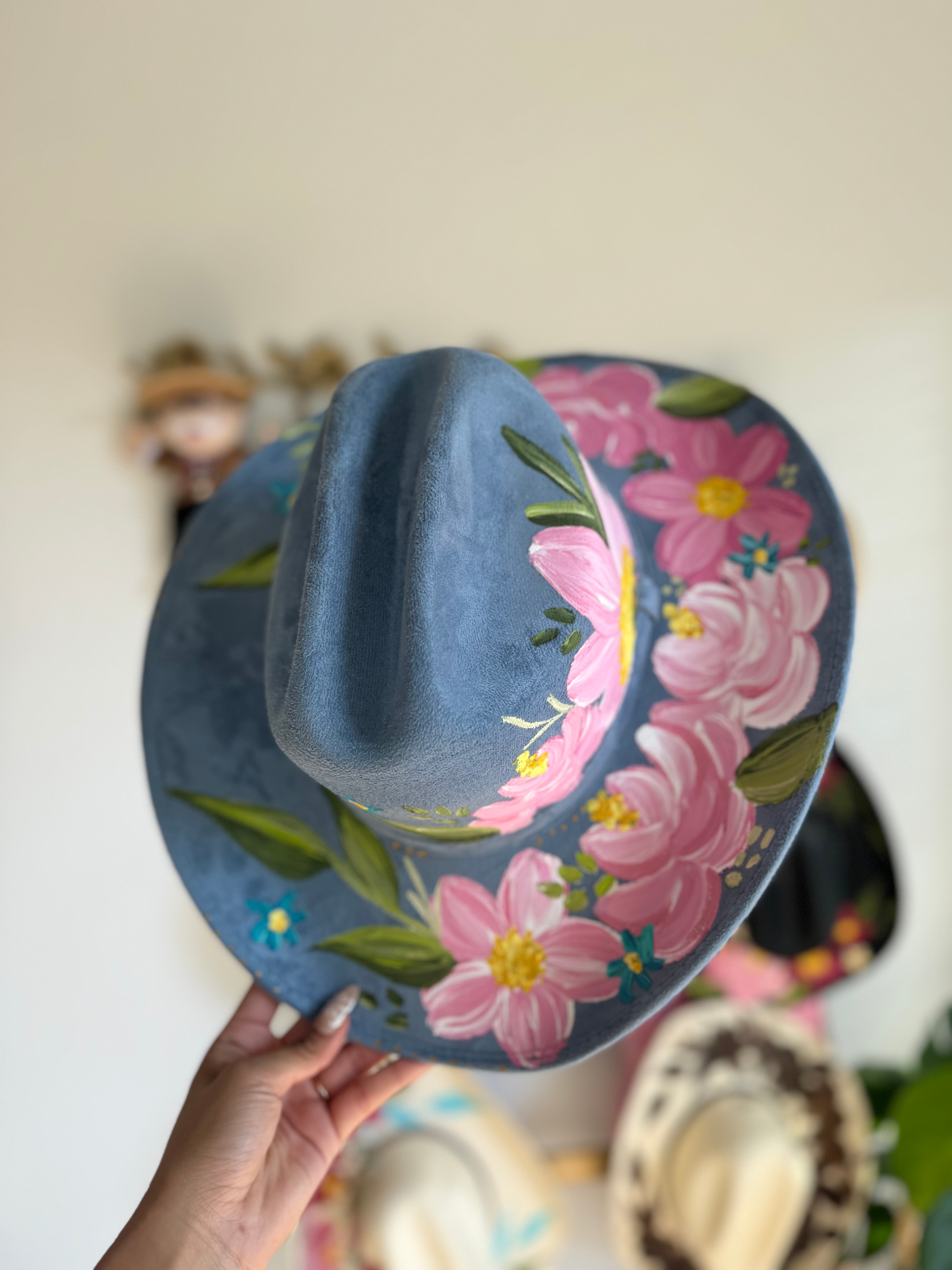 Large Vegan Suede Cowgirl