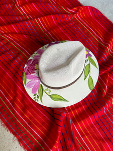Medium Beige Spring Straw Hat