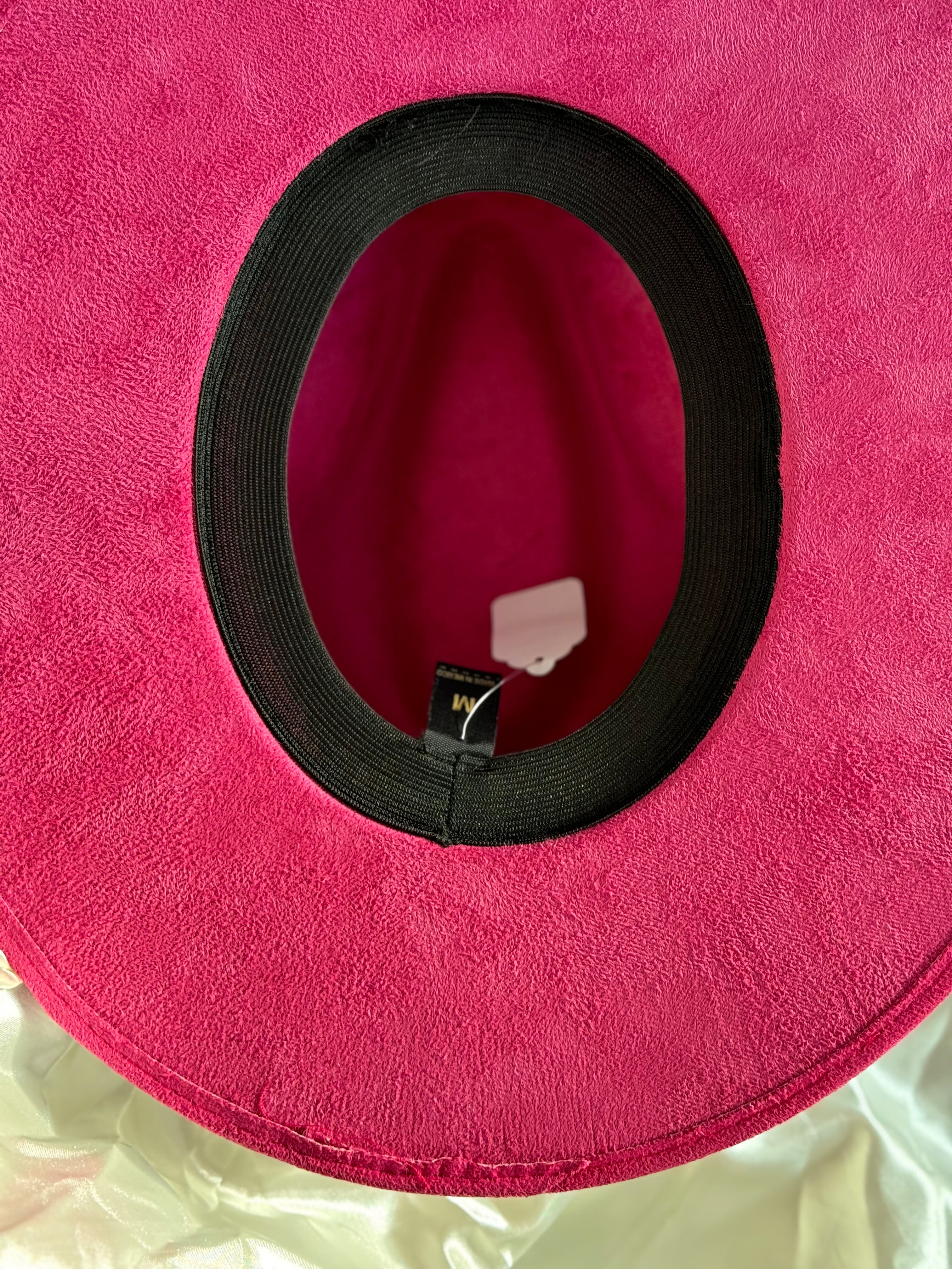 Medium Rosa Fuchsia Fedora