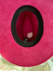 Medium Rosa Fuchsia Fedora