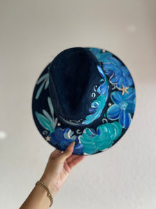 Ocean Fedora Hat MÉDIUM