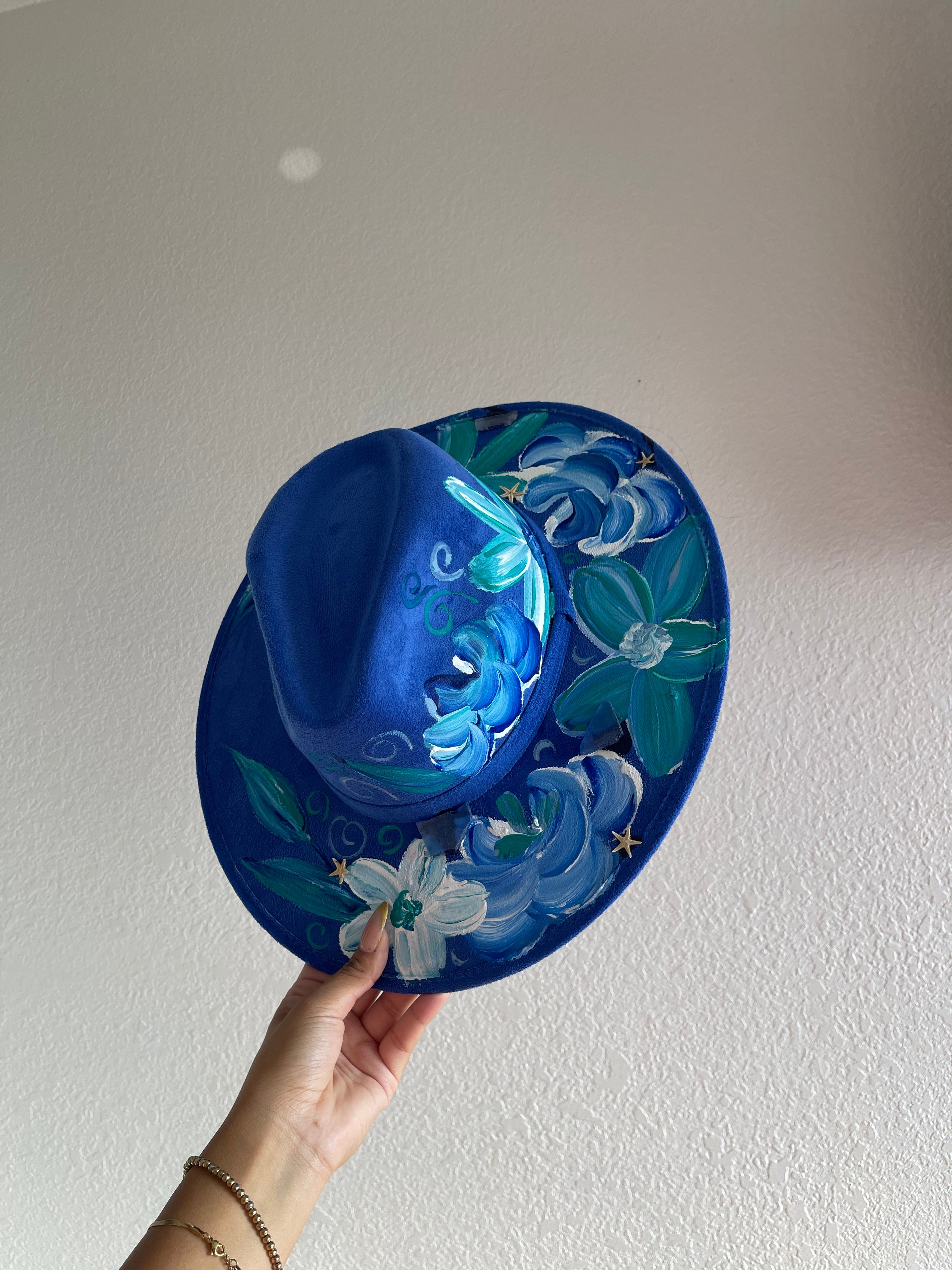Ocean Fedora Hat MÉDIUM