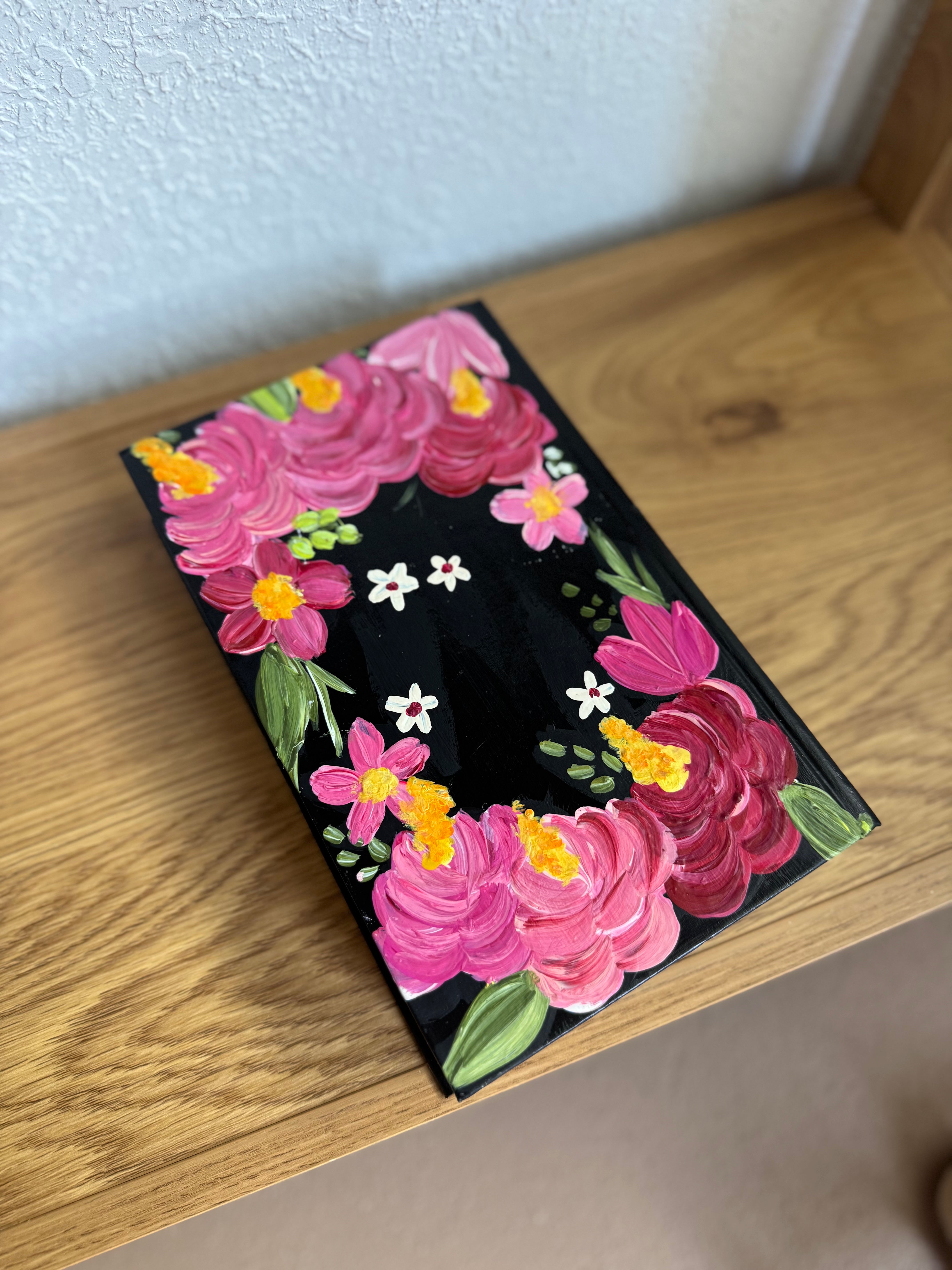 Handpainted KJV Christian Bible