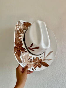 Straw Sombrero in Cafecito S/M