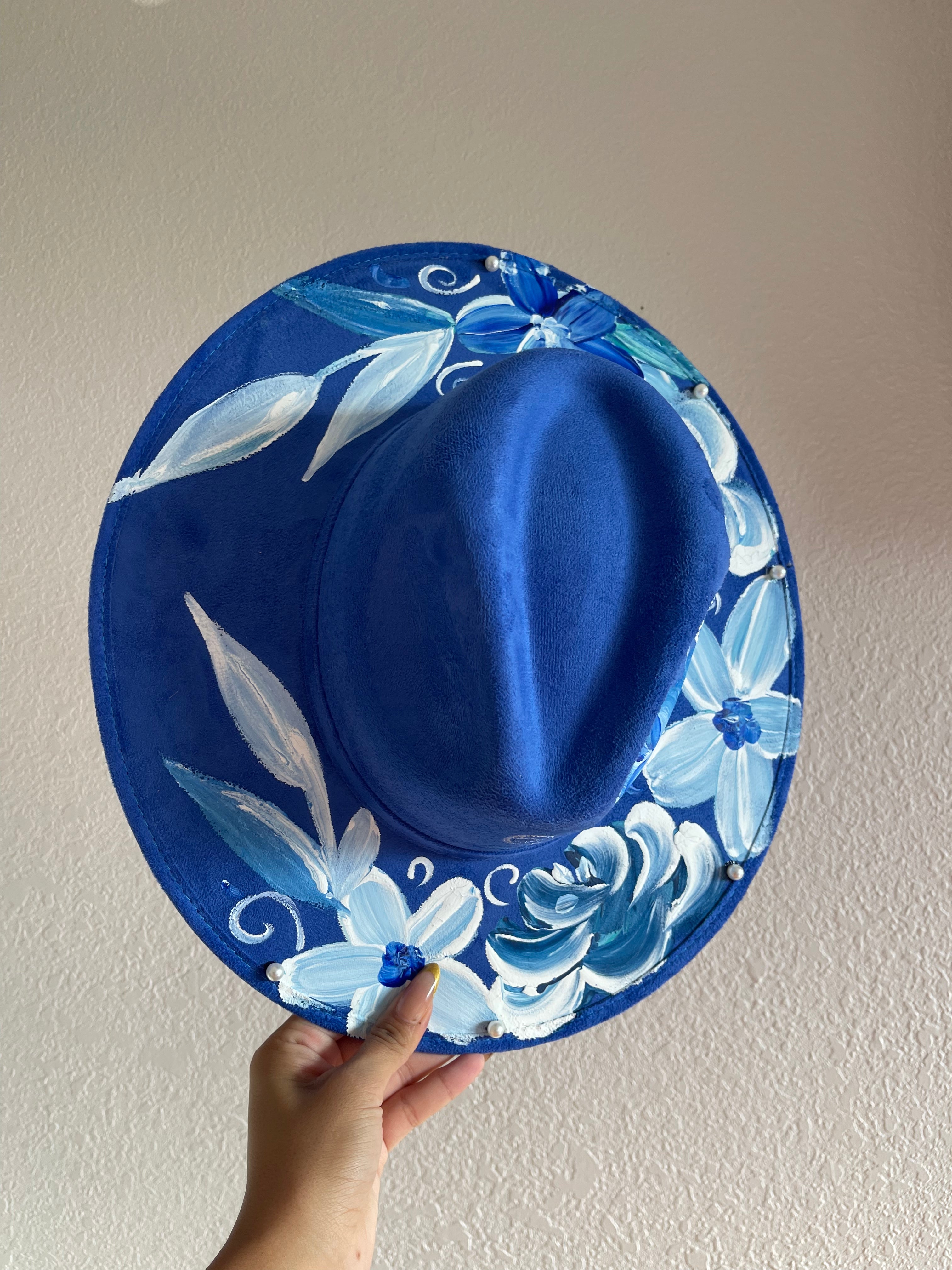 Ocean Fedora Hat L