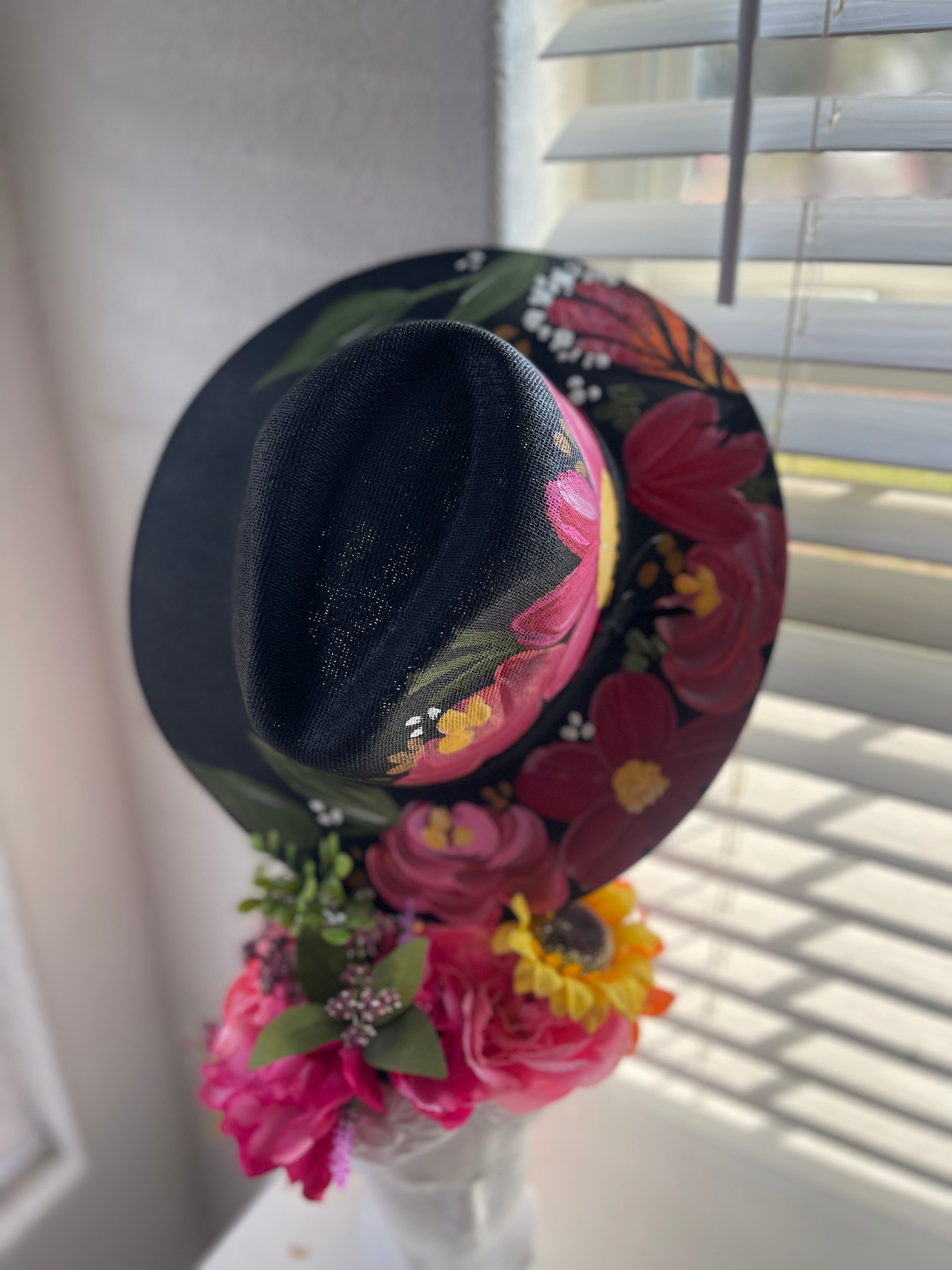 Mexicana Médium Straw Hand Painted Hat