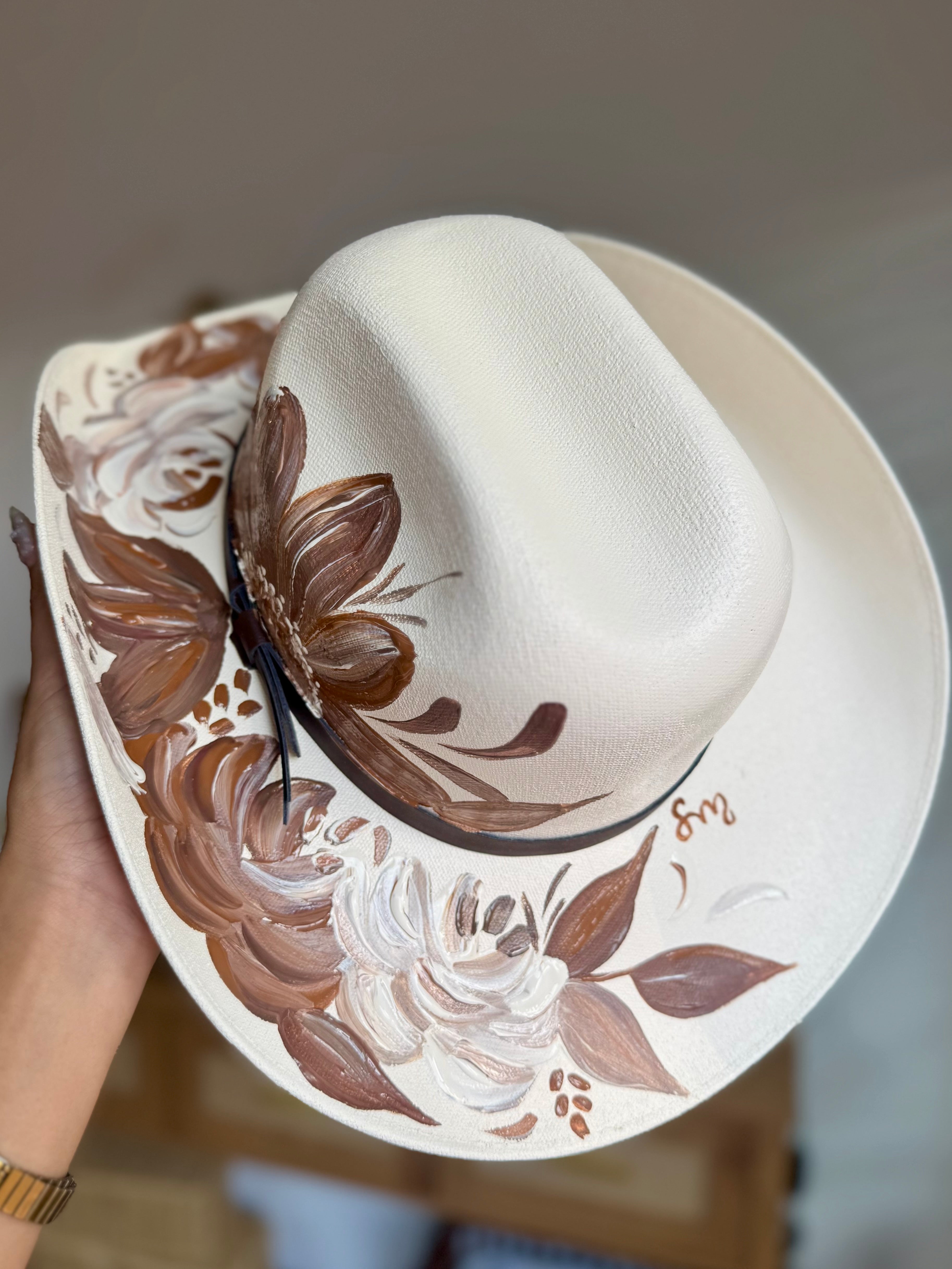 Large Cafecito Straw Cowgirl Hat