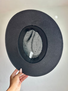 Black Explorer Straw Hat