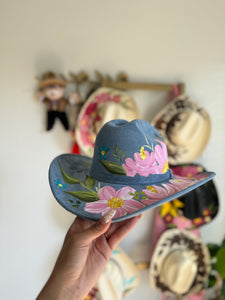 Large Vegan Suede Cowgirl
