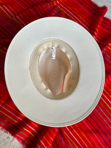 Medium Beige Spring Straw Hat