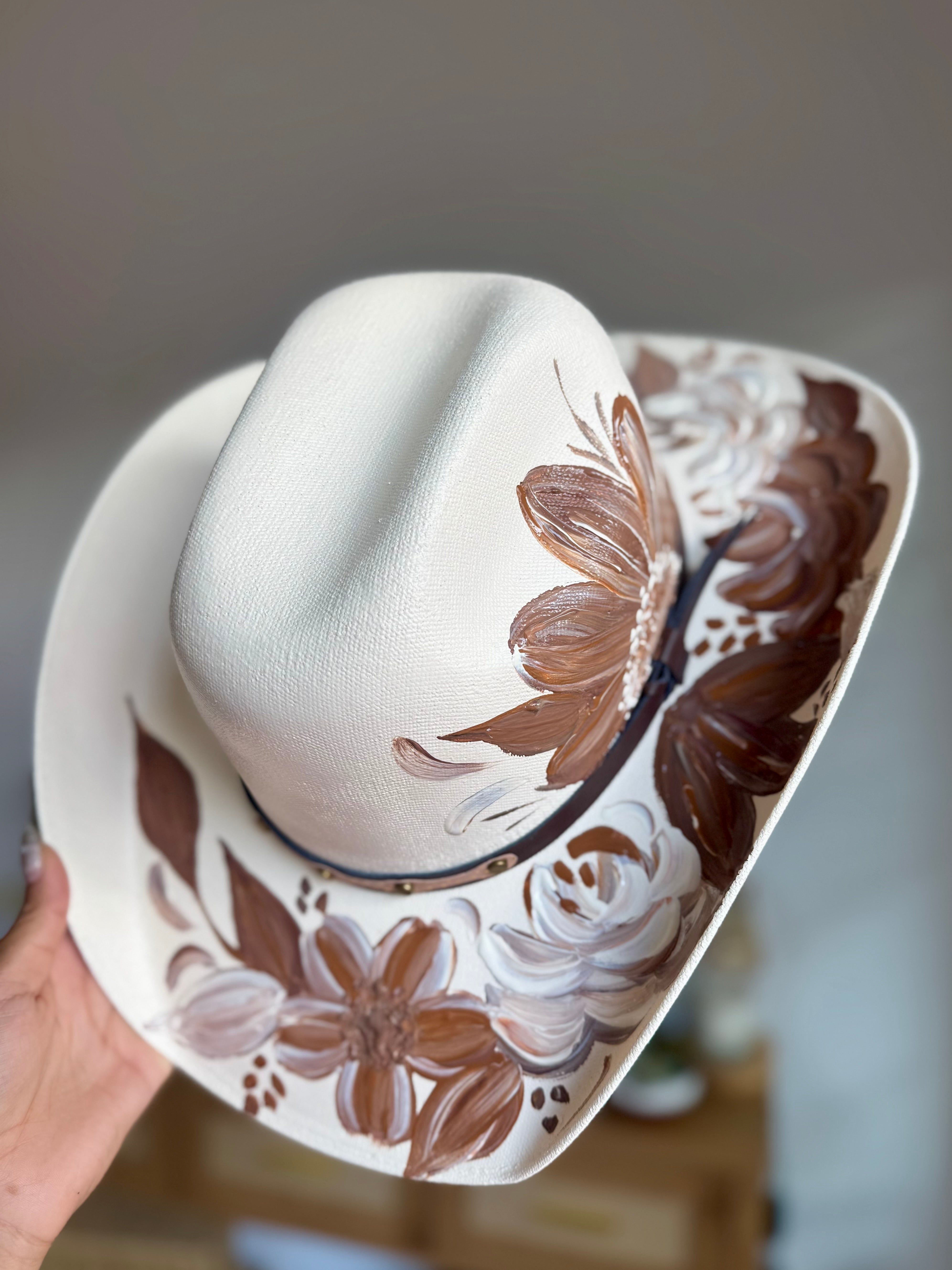 Large Cafecito Straw Cowgirl Hat