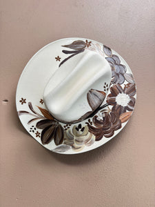 Medium Rounded Cafecito Straw Cowgirl Hat