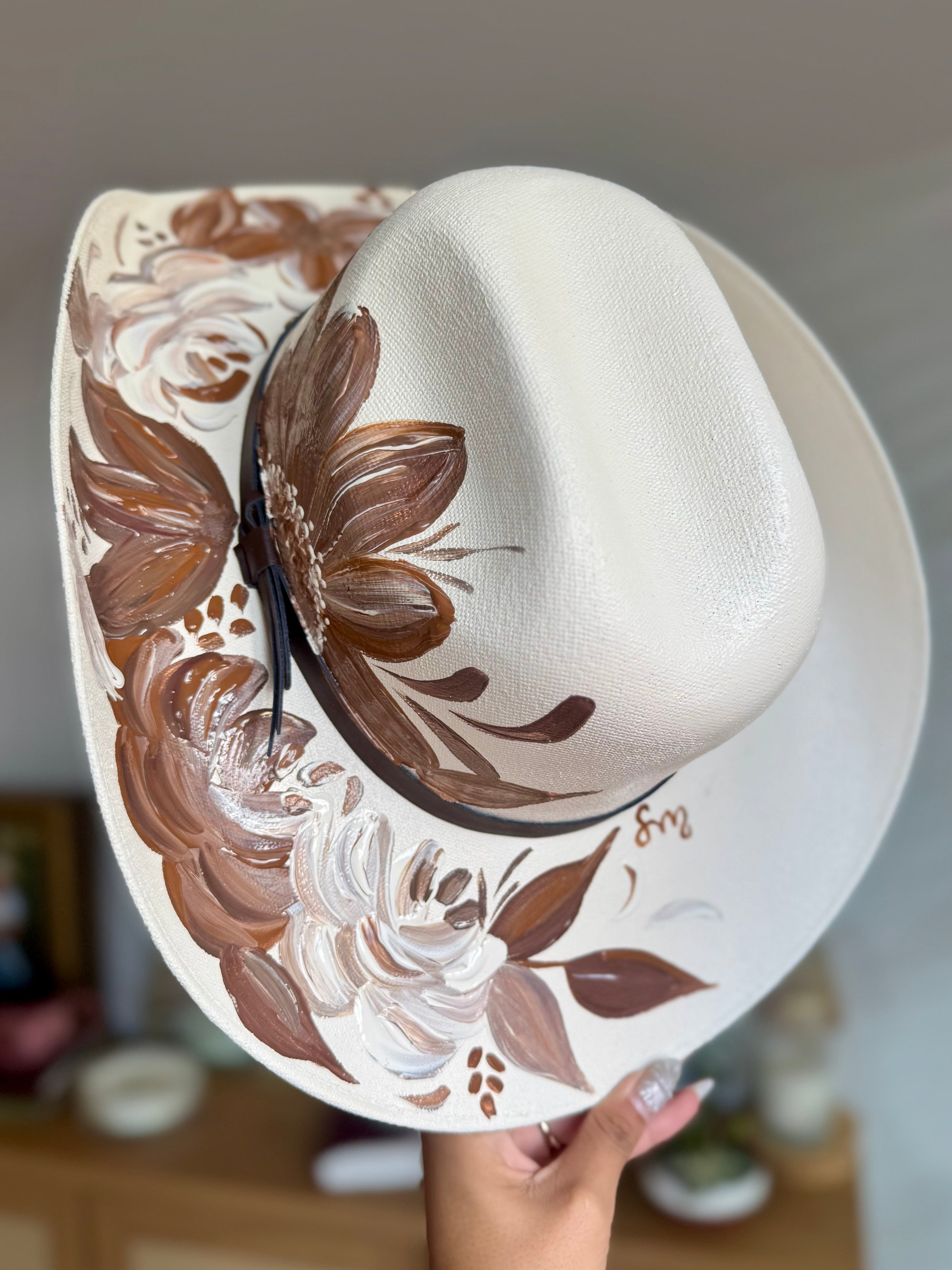 Large Cafecito Straw Cowgirl Hat