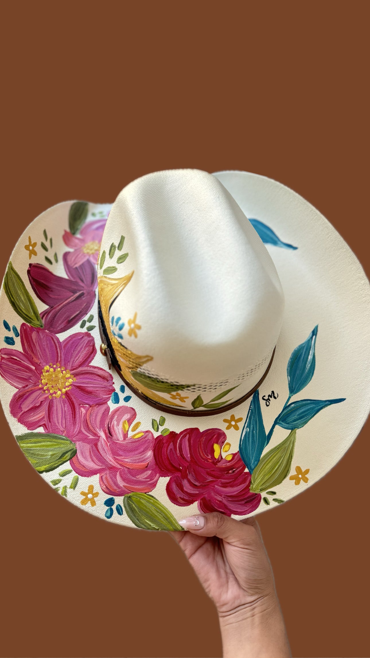 Medium Cowgirl Straw Hat