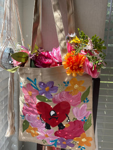 Un Verano Sin Ti Painted Tote Bag